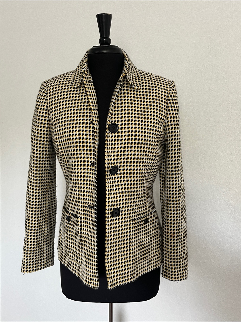 TAHARI Arthur S. Levine Patterned Tailored blazer